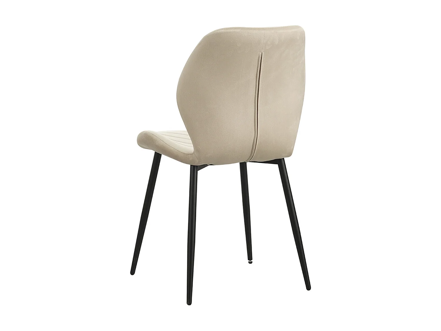 Silla Vica Terciopelo - Beige