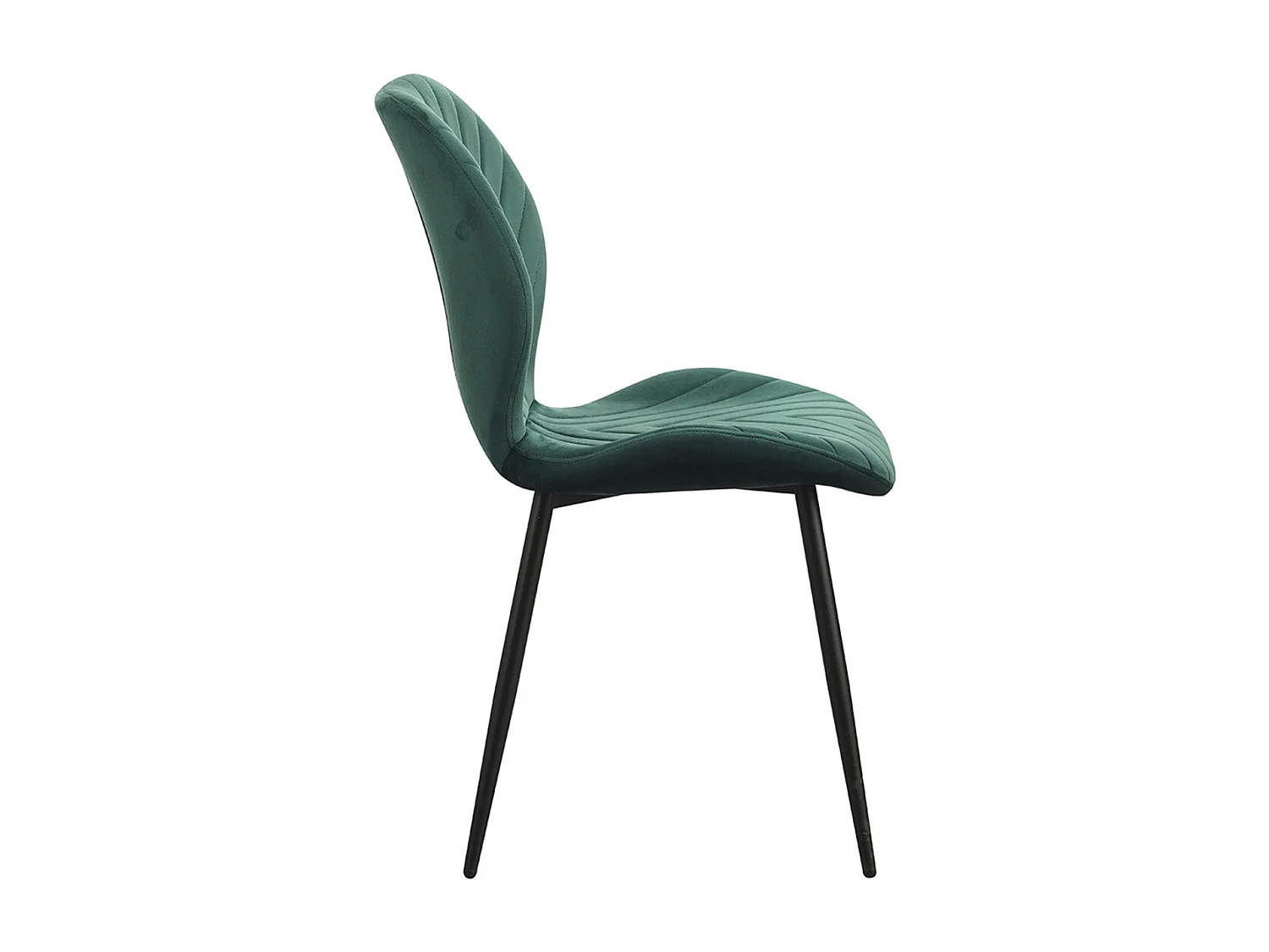 Silla Vica Terciopelo - Verde