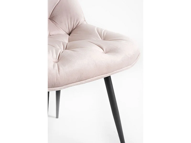 Sillas Comedor - Silla Miska Terciopelo - Rosa