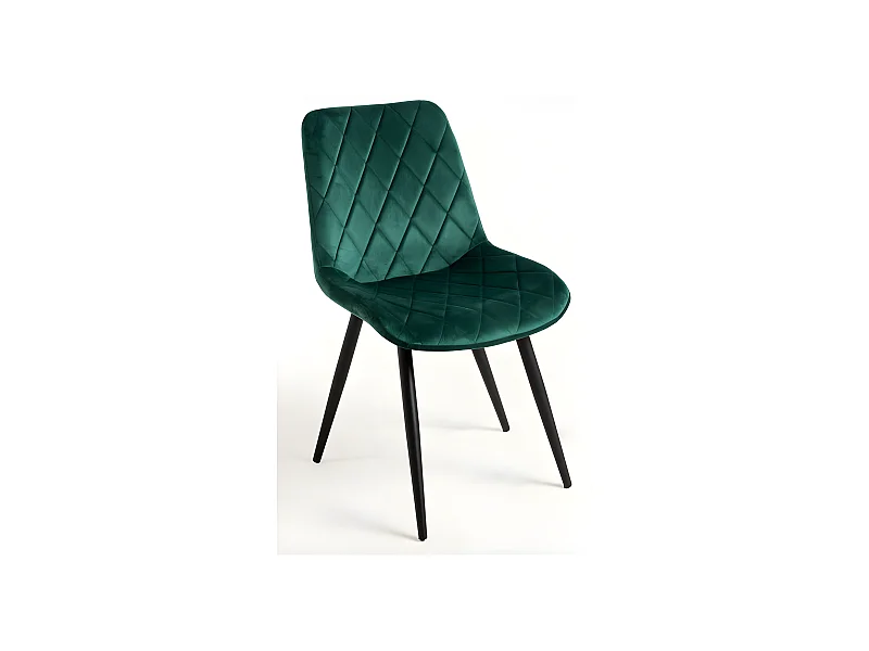Silla Min Terciopelo - Verde