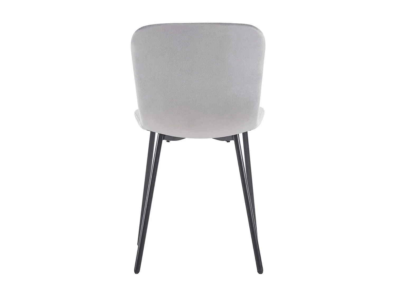 Sillas Comedor - Silla Welna Terciopelo - Gris
