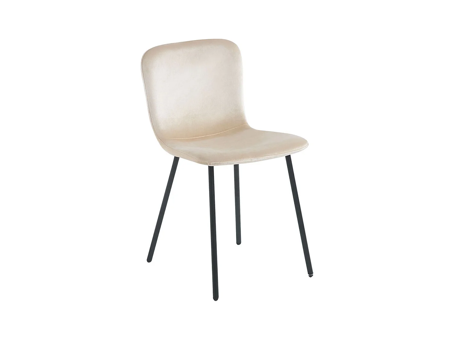 Sillas Comedor - Silla Welna Terciopelo - Beige