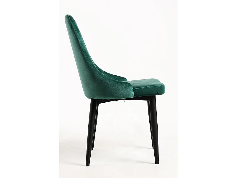 Sillas Comedor - Silla Kan Terciopelo - Verde