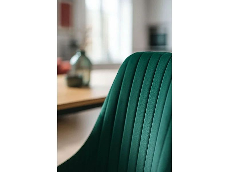 Sillas Comedor - Silla Kan Terciopelo - Verde