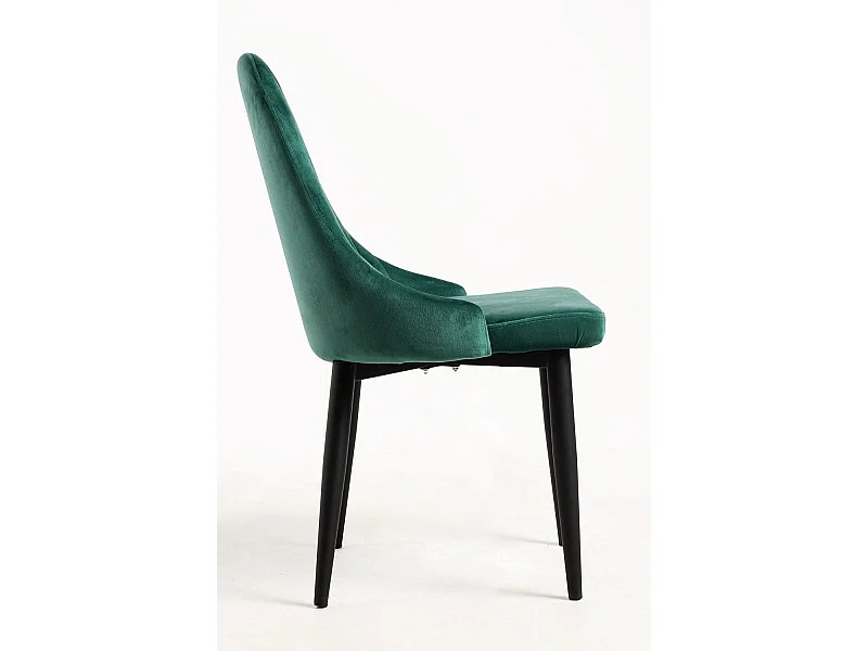 Sillas Comedor - Silla Kan Terciopelo - Verde