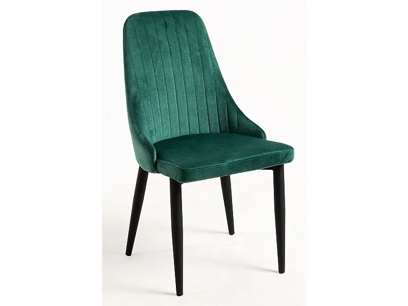 Sillas Comedor - Silla Kan Terciopelo - Verde