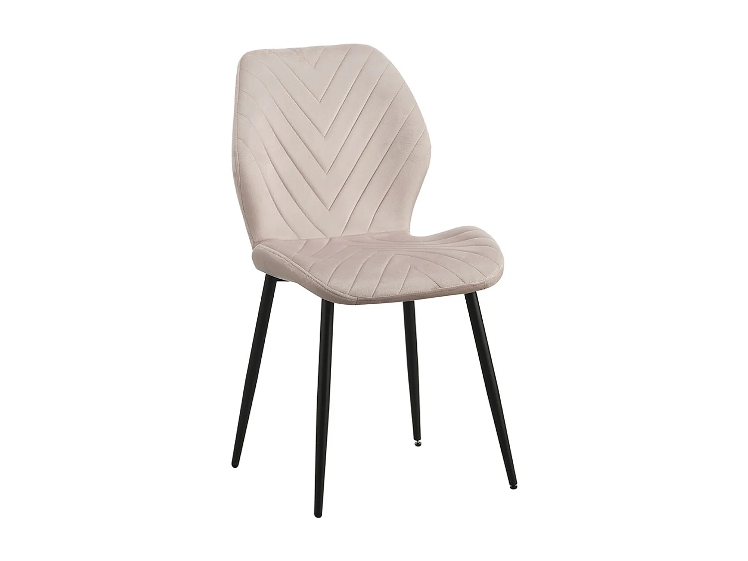 Silla Vica Terciopelo - Rosa