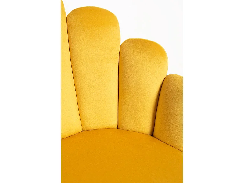 Sillas Comedor - Silla Hand Terciopelo - Amarillo