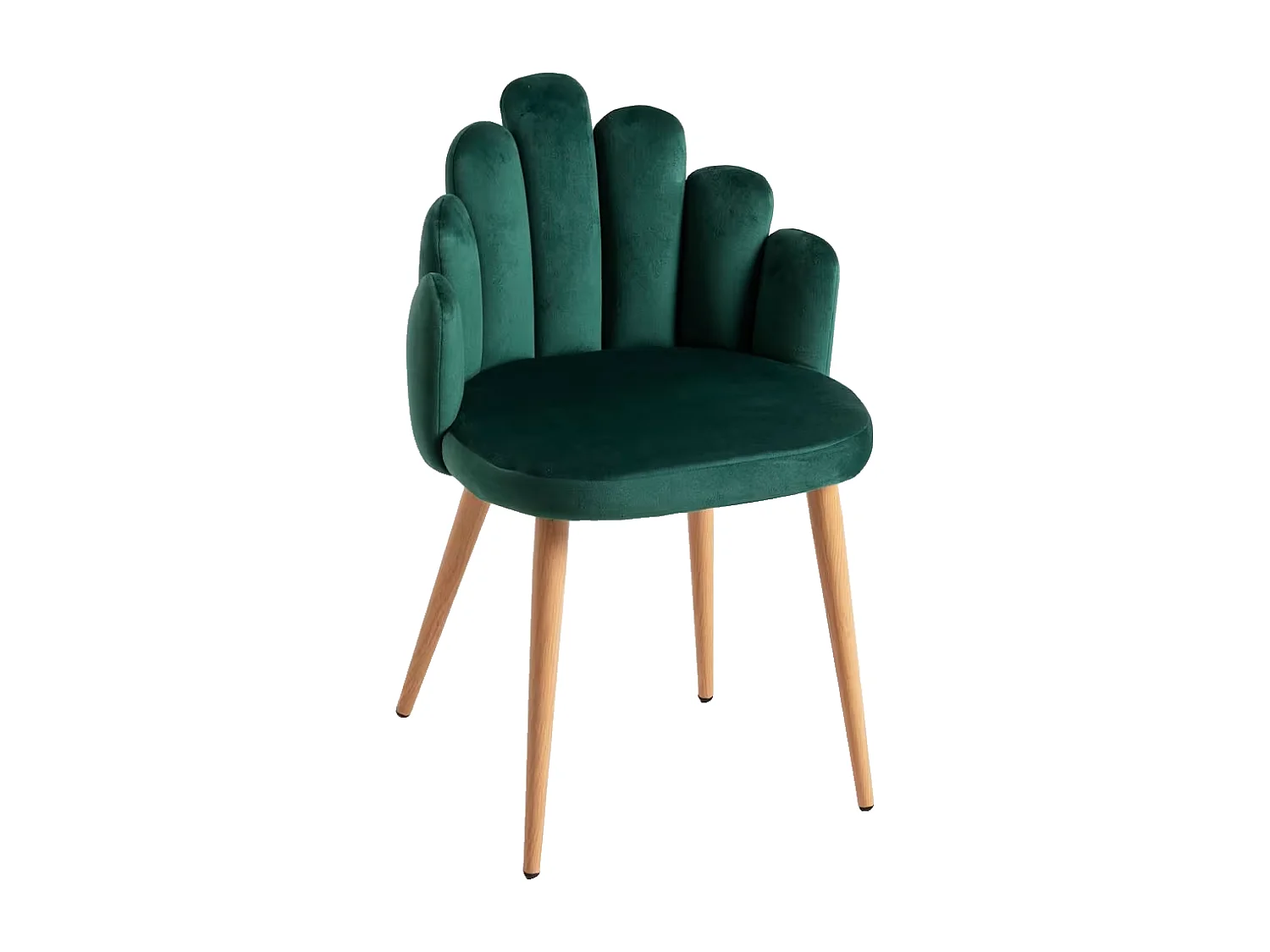 Sillas Comedor - Silla Hand Terciopelo - Verde