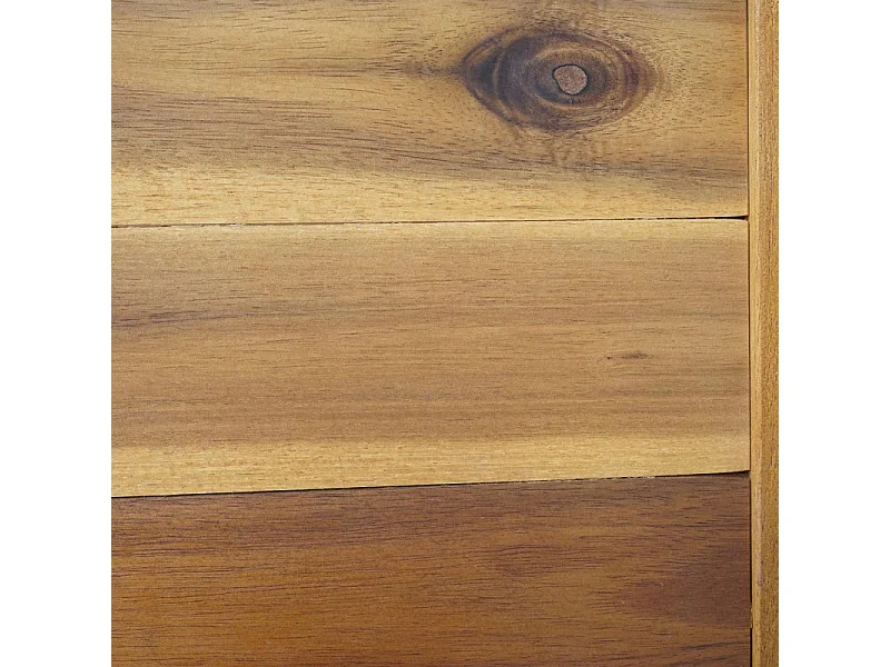 Étagère de jardinière HWC-L20 - jardinière surélevée - 115x71x40cm Outdoor bois d'acacia certifié MVG - 3 rangées marron