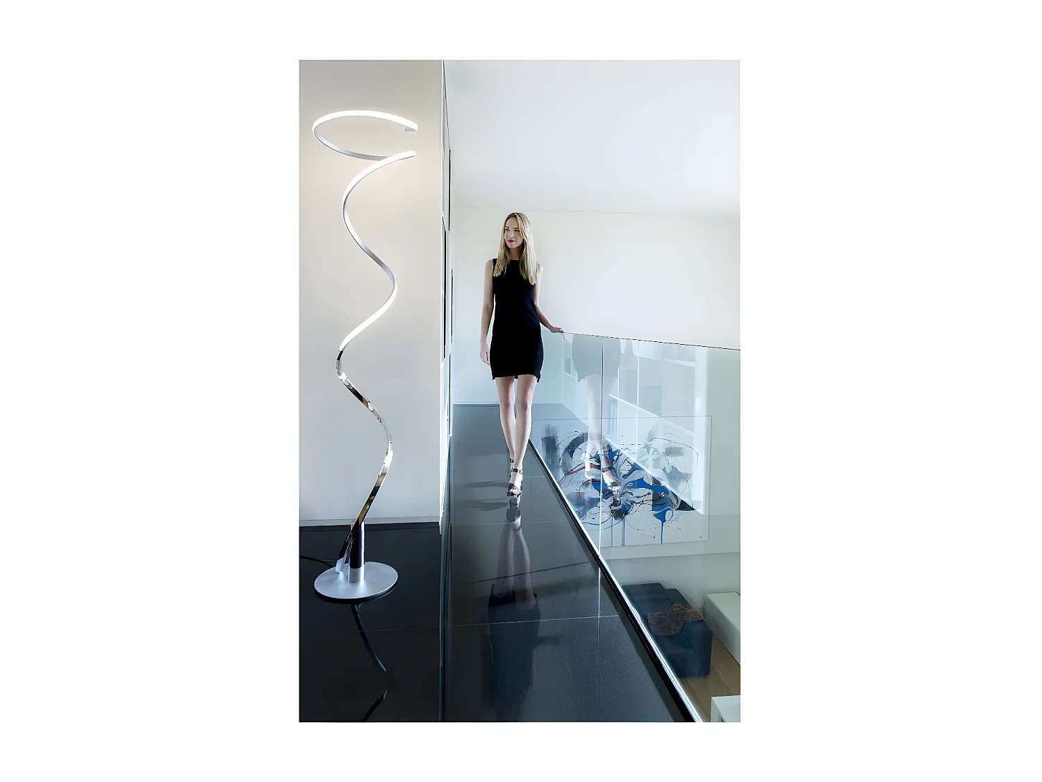 lampadaire Hélix dimmable