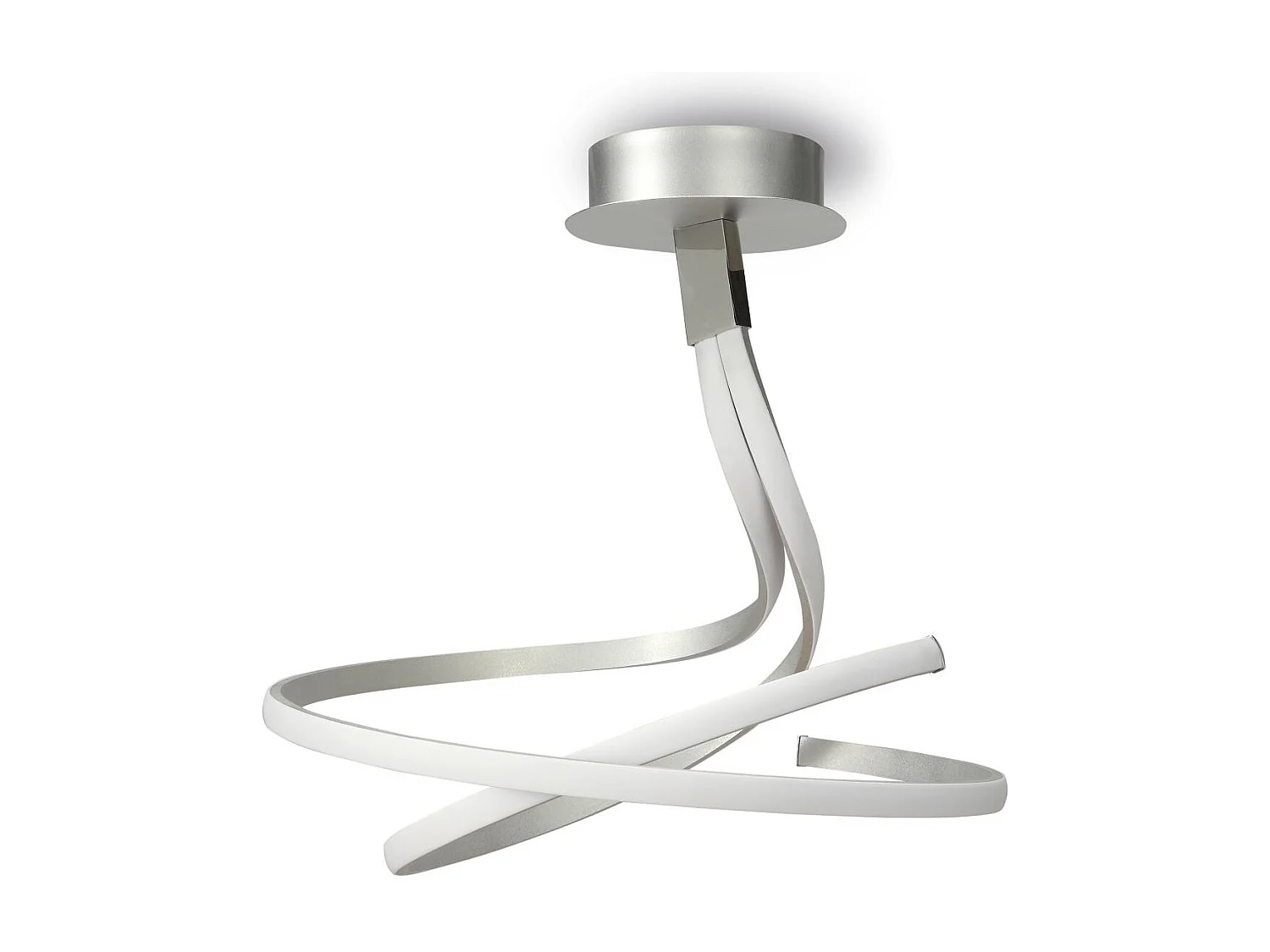 Plafonnier design double - NUR - ampoule led deco mantra