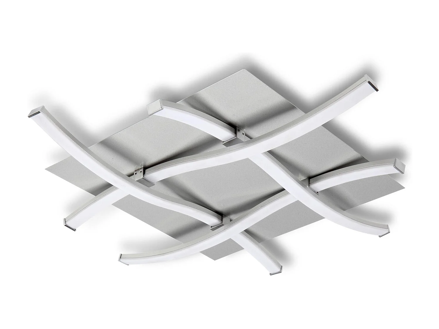 Plafonnier design carré - NUR - ampoule led deco mantra