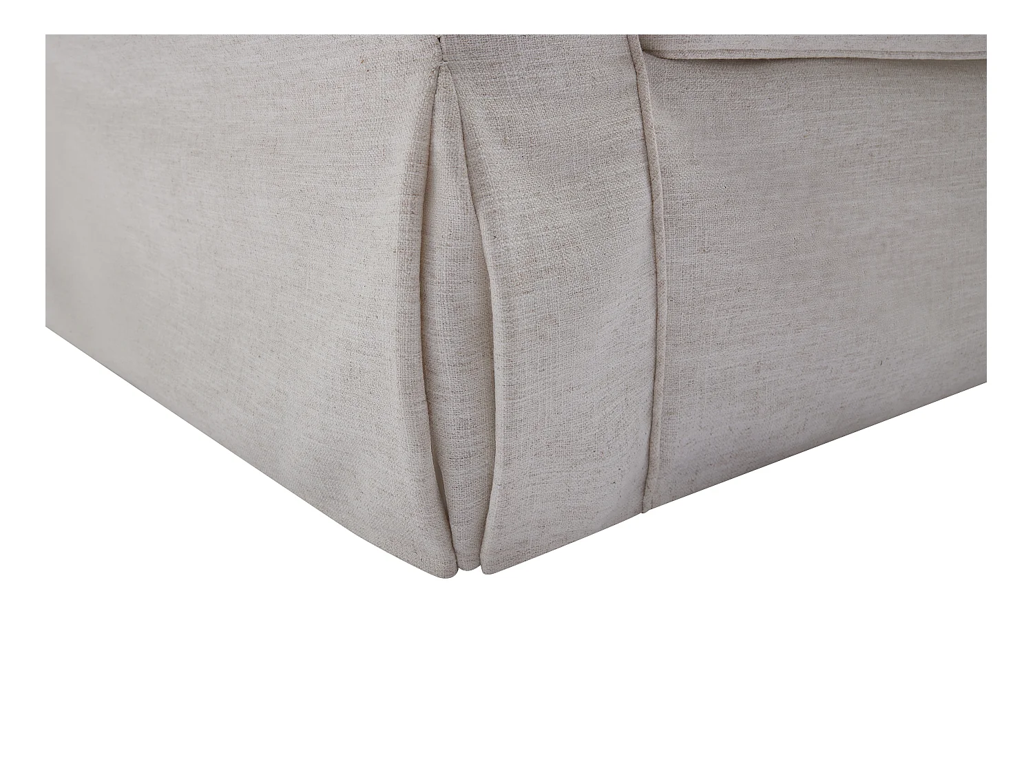 Sofá 3 plazas de tela beige ZULIPRO de Maison Céphy