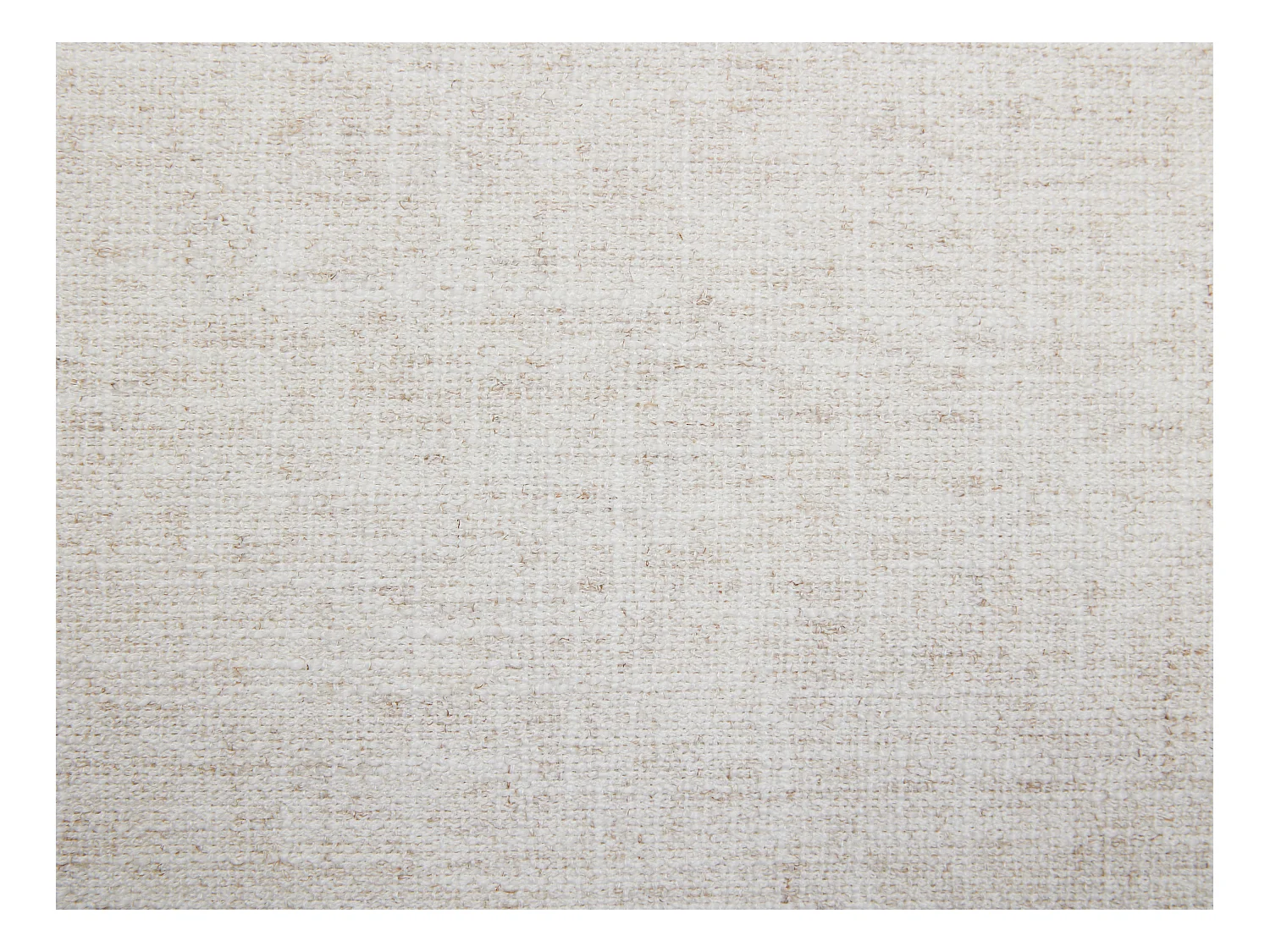 Driezitsbank van beige gechineerde stof MASLINO van Maison Céphy