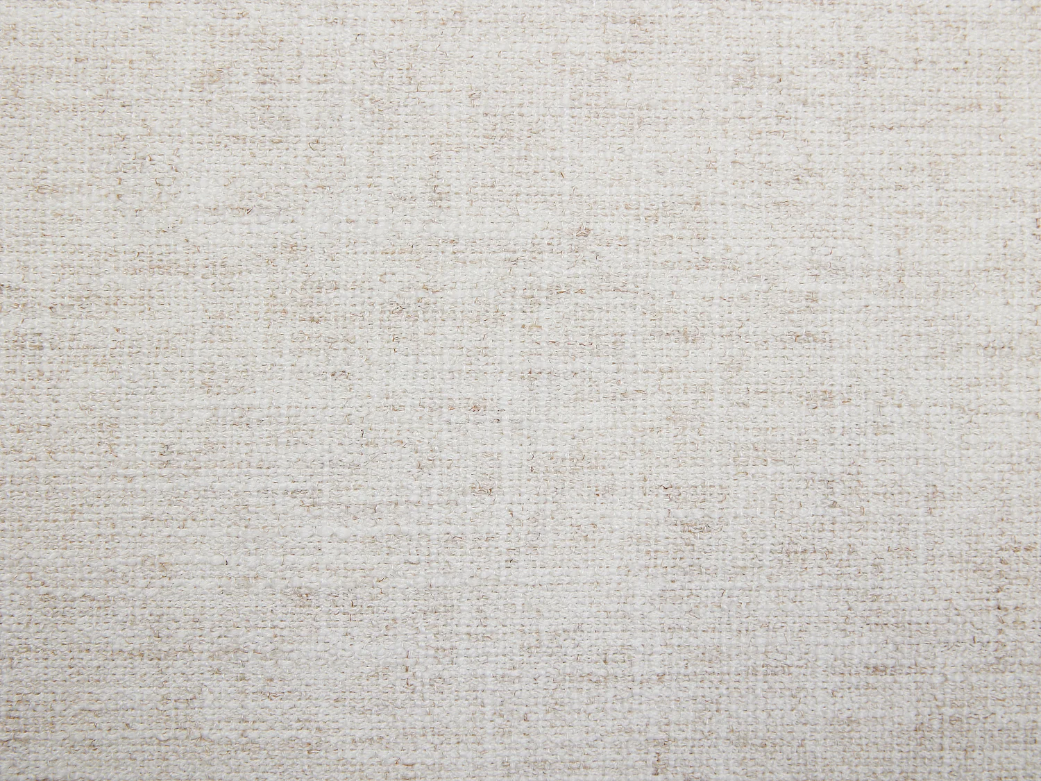 Canapé 3 places en lin et tissu chiné blanc MASLINO de Maison Céphy