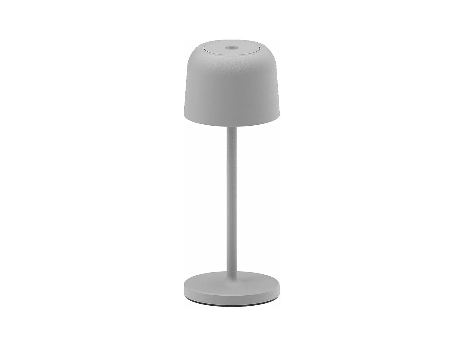 Lampe de table sans fil SOPHIA Gris Aluminium H20CM