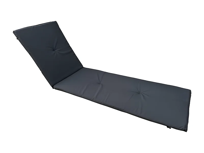 Cojín para tomar el sol de madera exótica - Negro