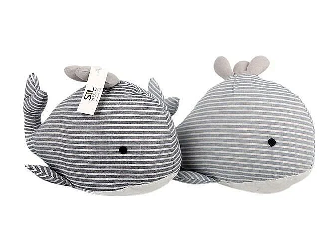 Cale porte en tissu baleine 35 cm (Lot de 2)