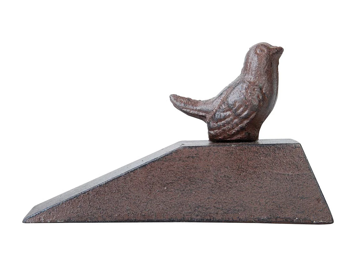 Cale porte Petit oiseau  en Fonte