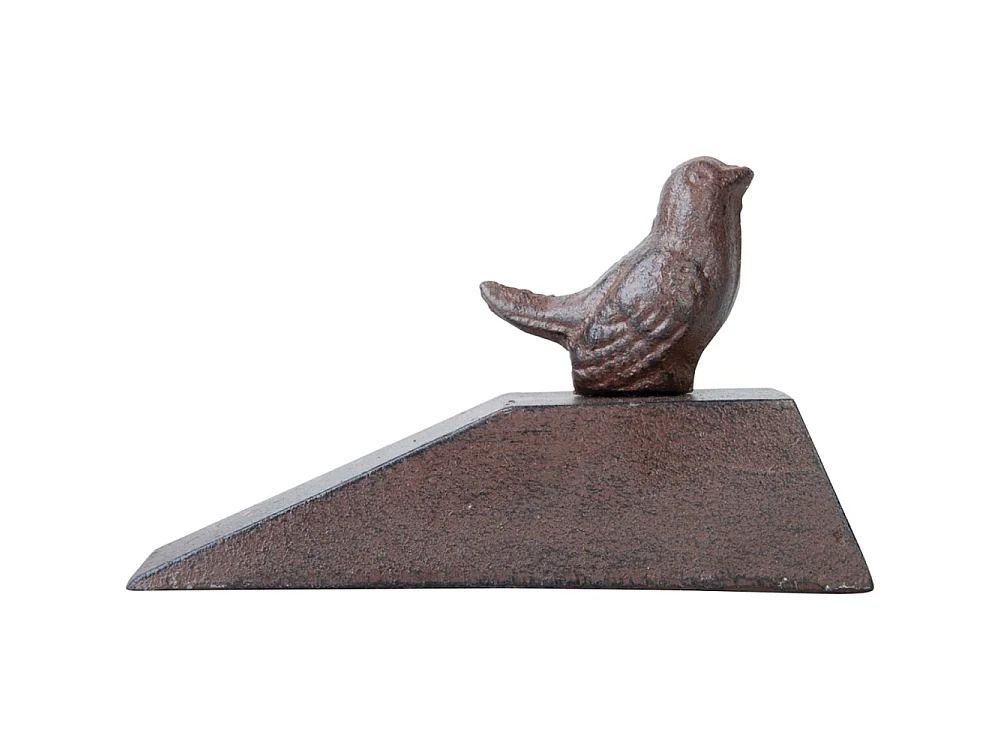 Cale porte Petit oiseau  en Fonte