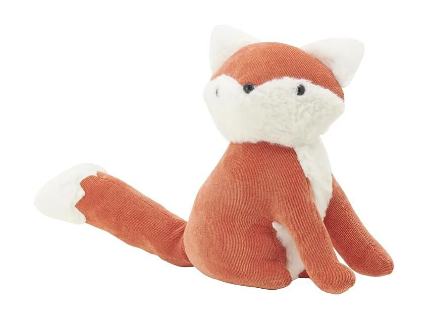 Cale-porte renard en coton