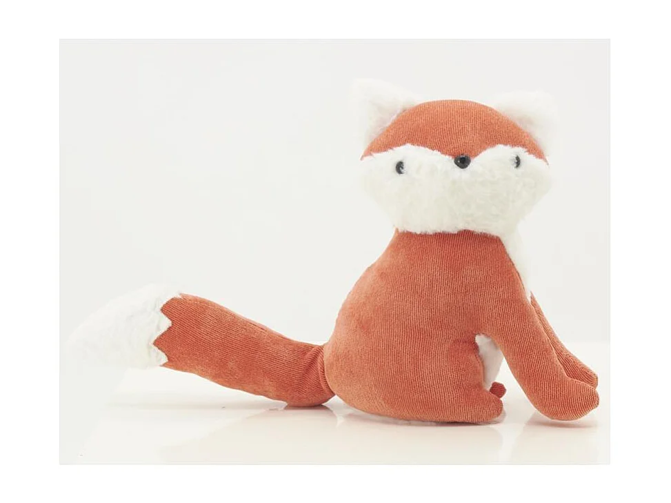 Cale-porte renard en coton