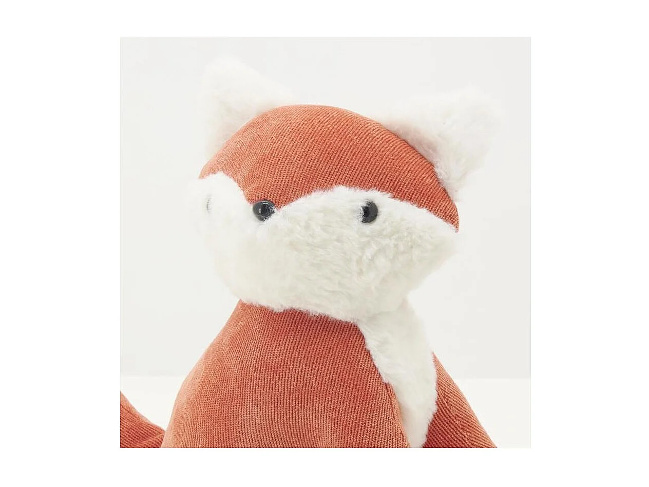 Cale-porte renard en coton