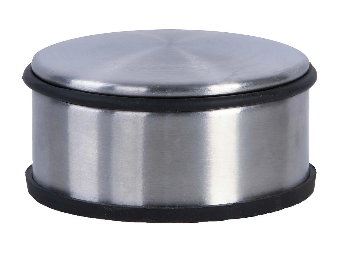 Cale-porte rond en acier inoxydable (Lot de 2)