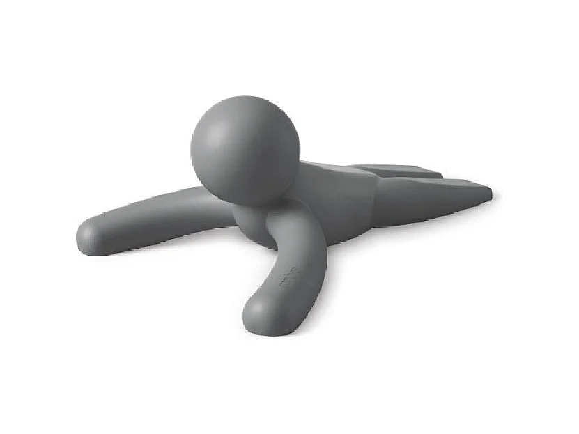 Cale porte Buddy doorstop gris