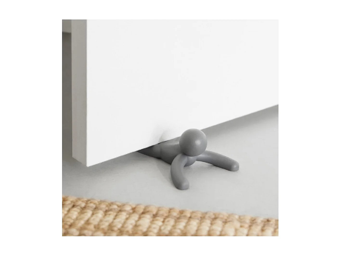 Cale porte Buddy doorstop gris