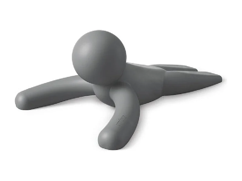 Cale porte Buddy doorstop gris