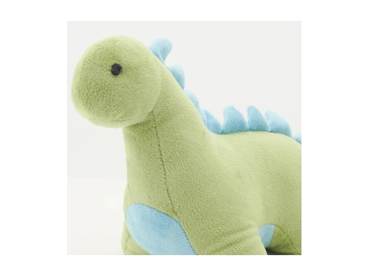 Cale-porte dinosaure en coton vert