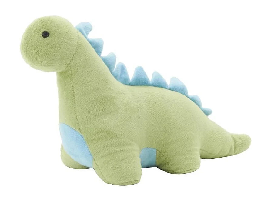 Cale-porte dinosaure en coton vert