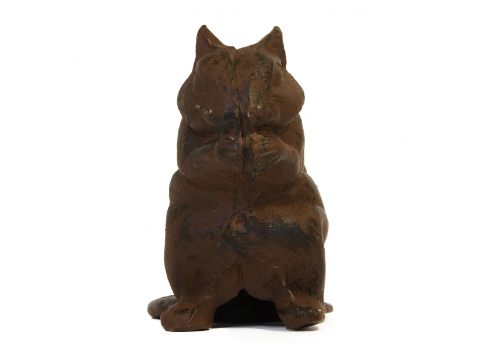 Eichhörnchen Türstopper aus Gusseisen