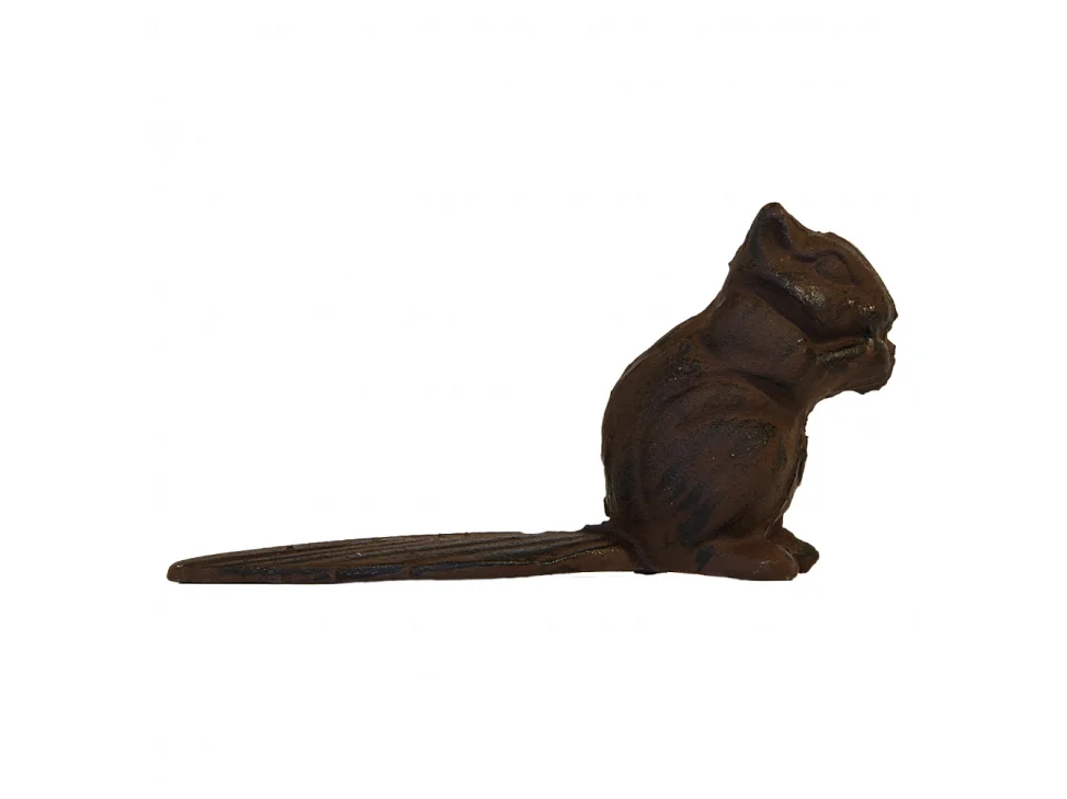 Eichhörnchen Türstopper aus Gusseisen