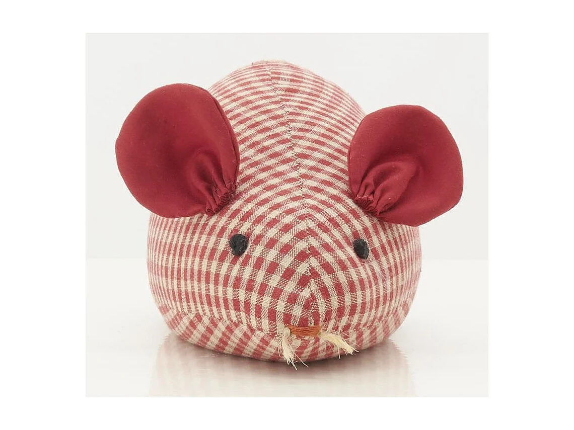 Cale-porte en coton souris