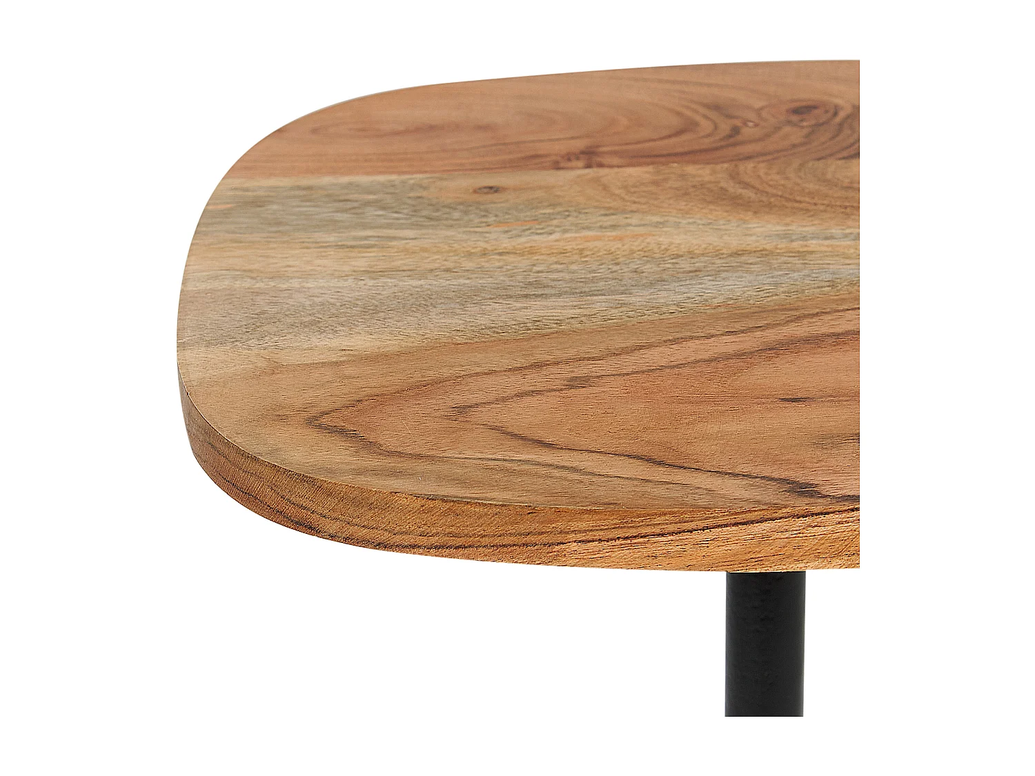 Table d'appoint OASIS Métal Marron/noir