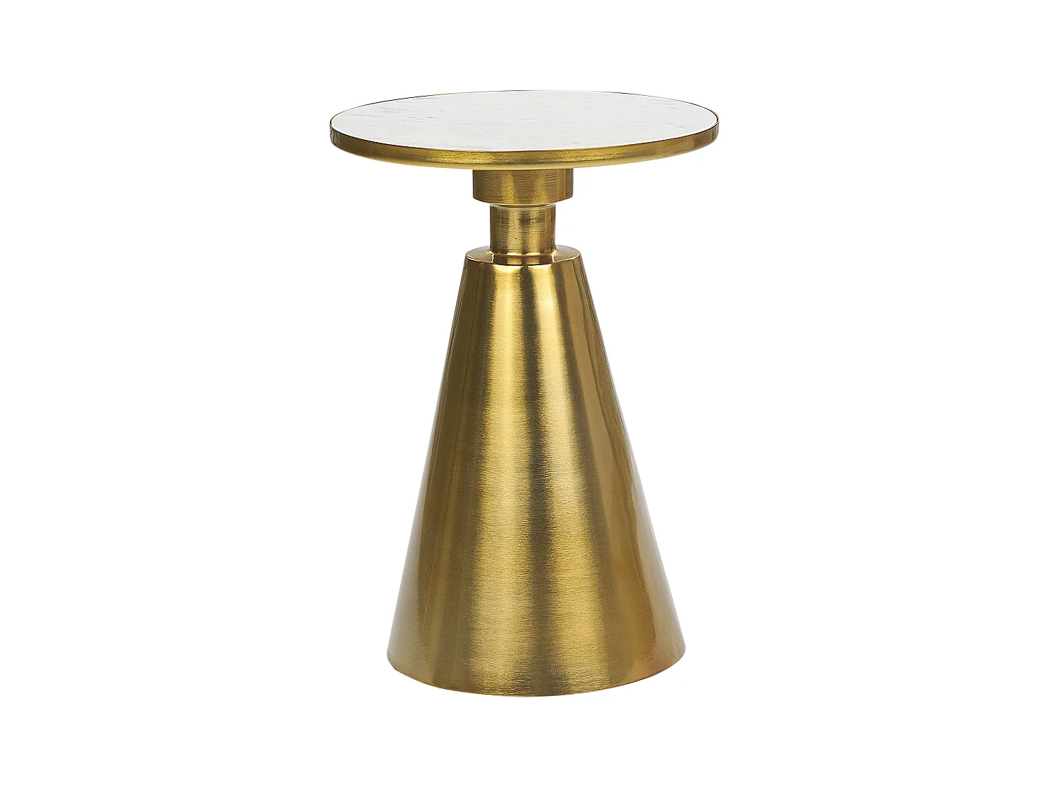 Table d'appoint ANDRES Métal Doré