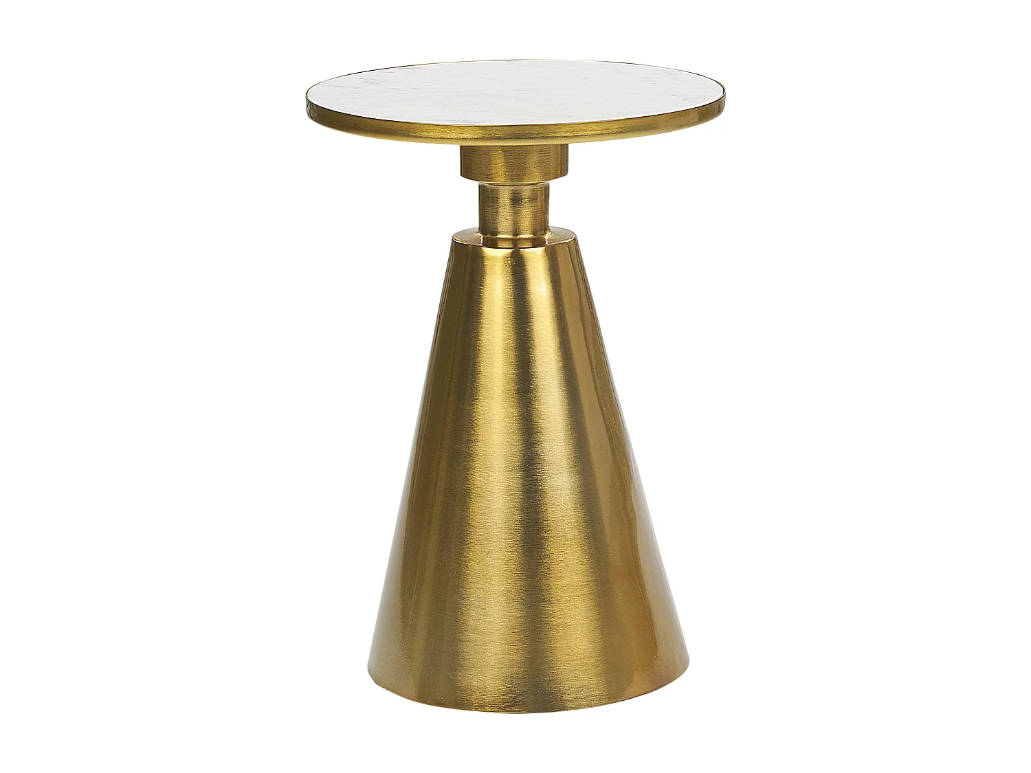 Table d'appoint ANDRES Métal Doré