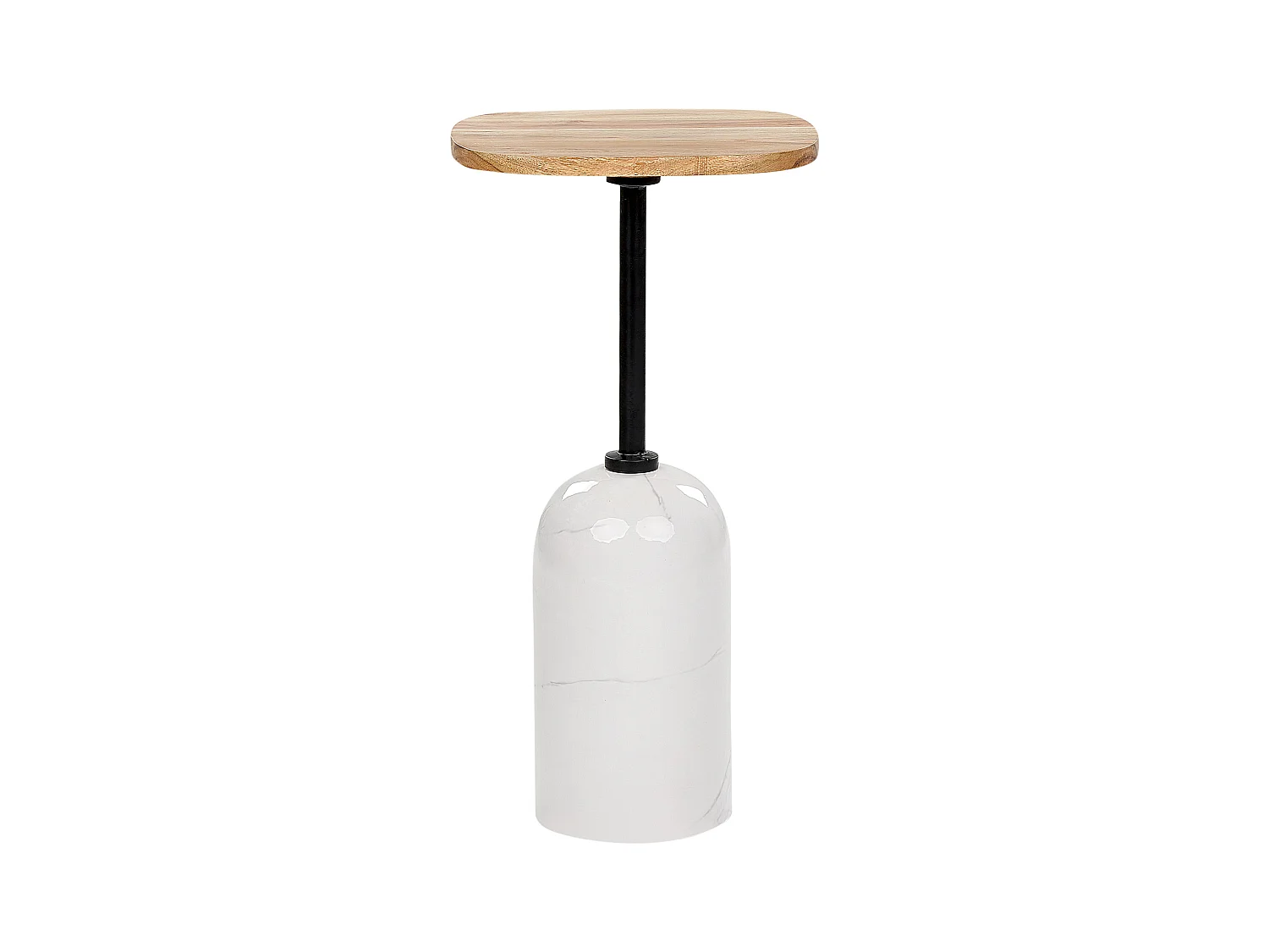 Table d'appoint OASIS Métal Blanc