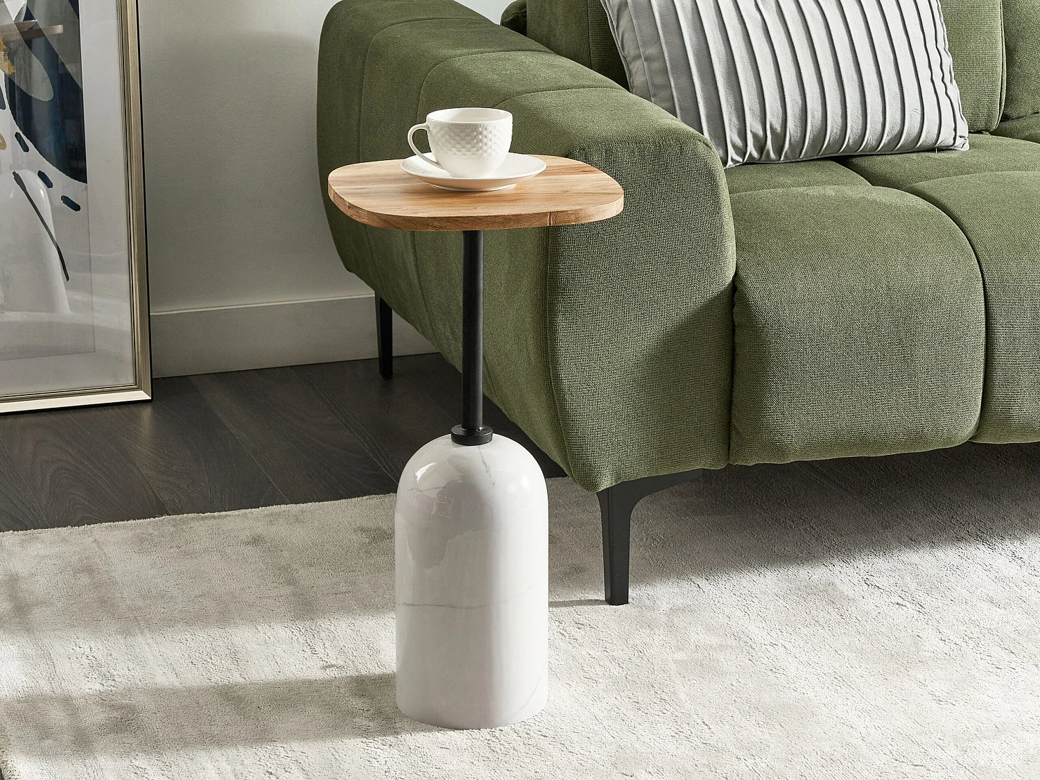 Bijzettafel OASIS Metaal Wit