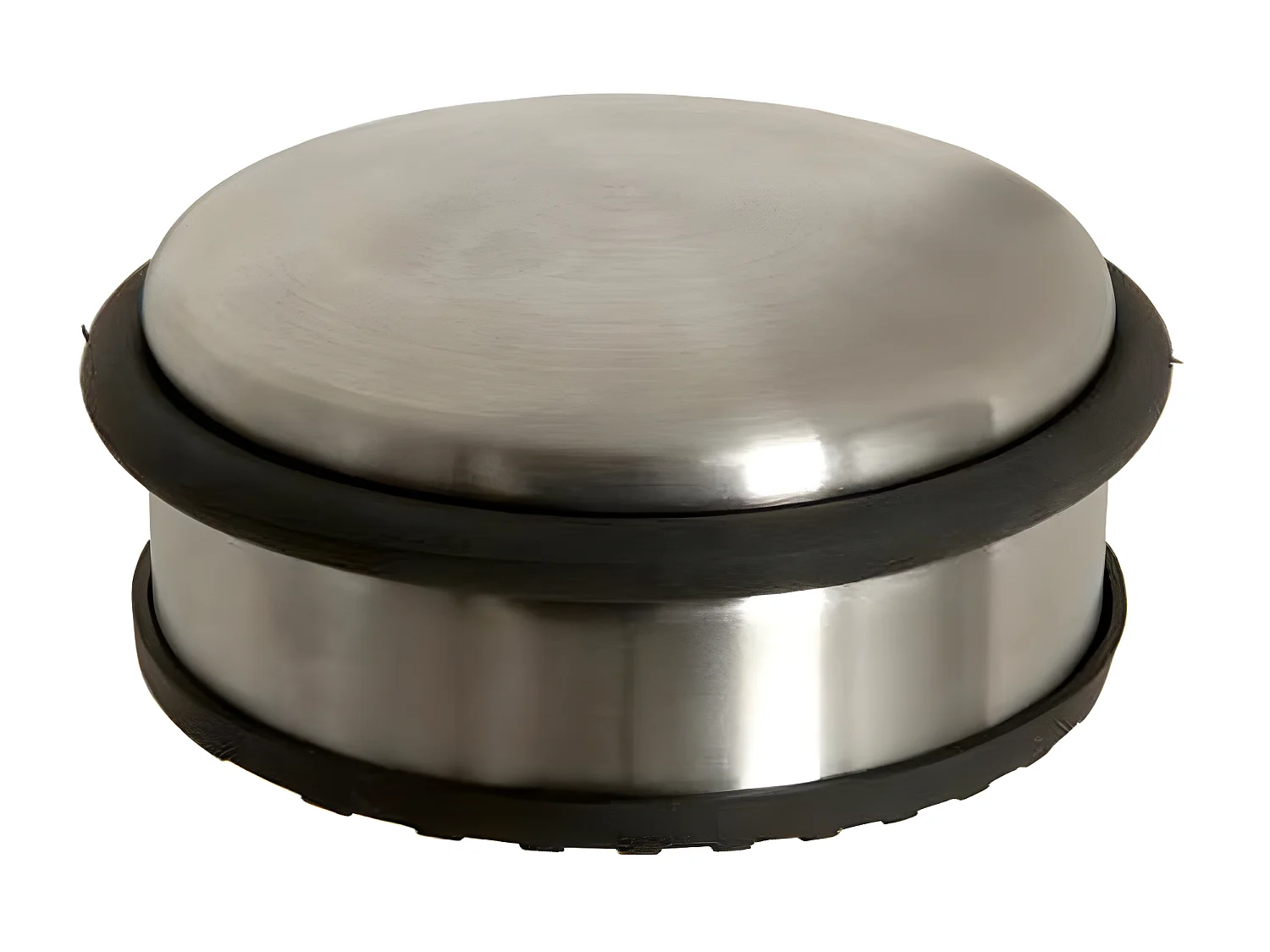 Stop Porte en Métal 4,5cm Argent