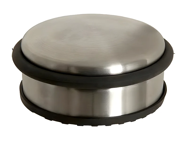 Stop Porte en Métal 4,5cm Argent