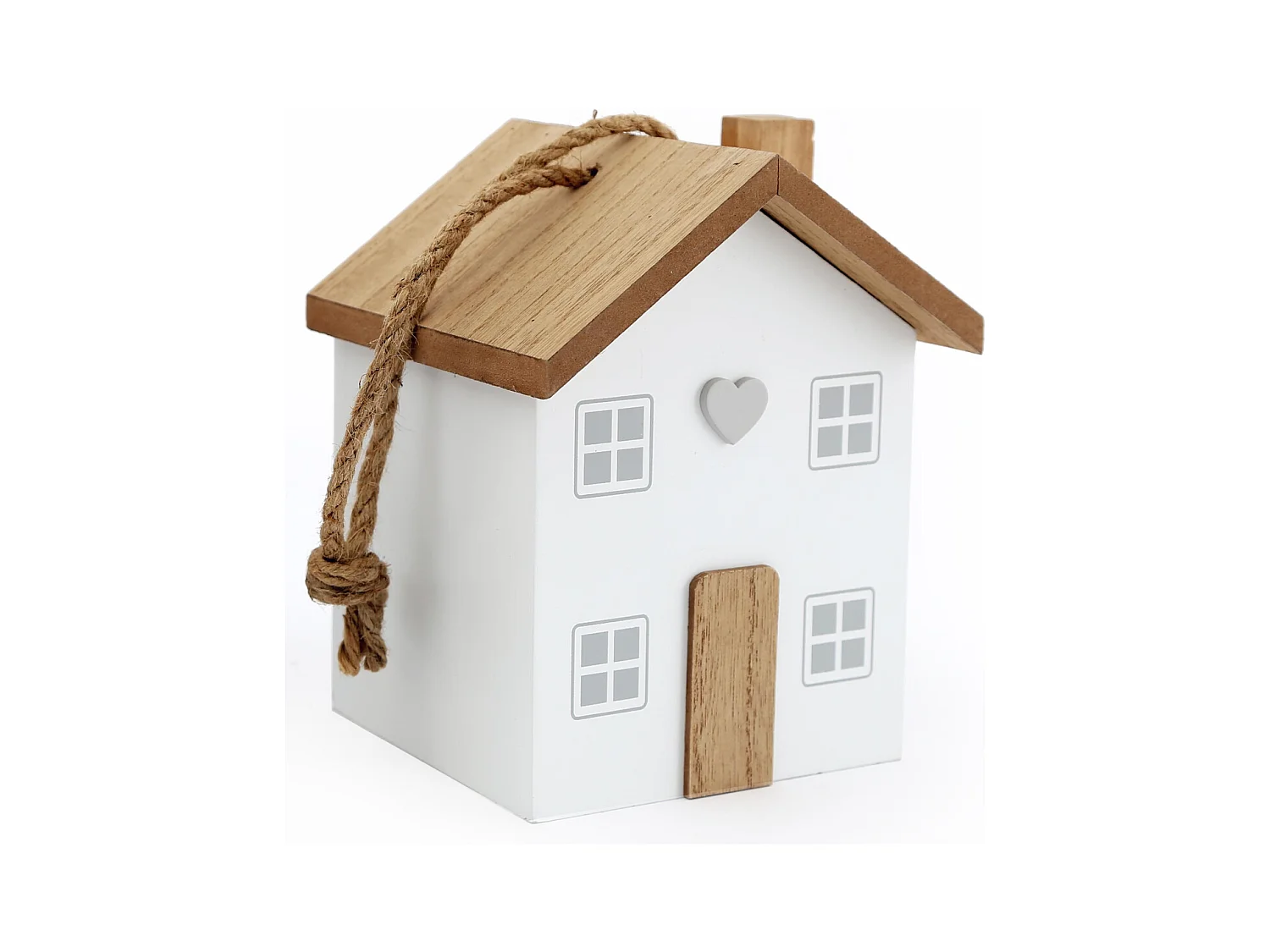 Bloc-porte en MDF Maison 12 x 8.5 x 13 cm