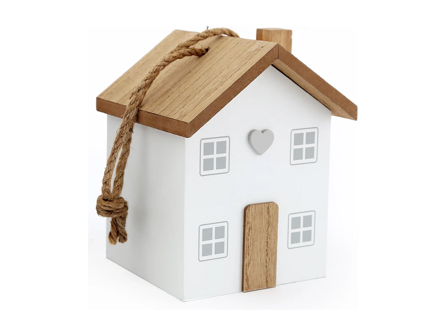 Bloc-porte en MDF Maison 12 x 8.5 x 13 cm