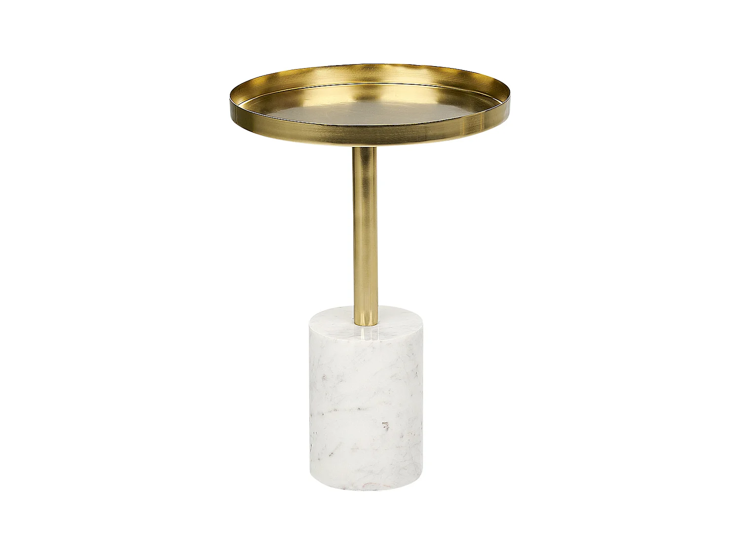 Table d'appoint CAMELO Métal Blanc