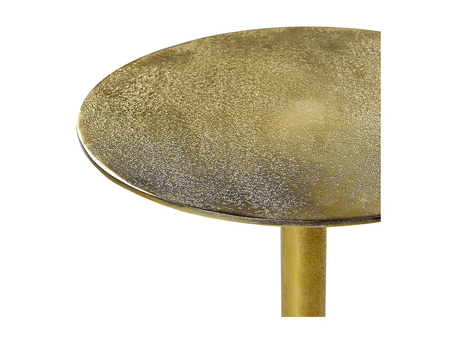 Table d'appoint COLIBRI Métal Doré