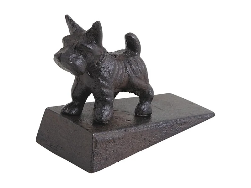 Stop porte petit chien en fonte