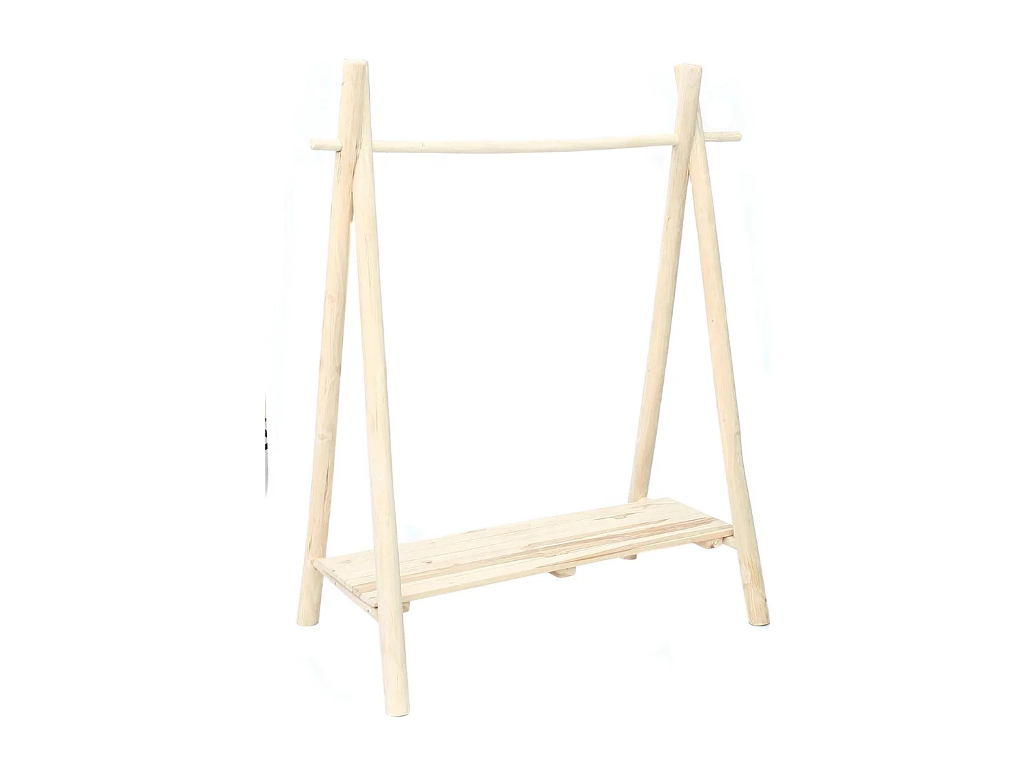Portant vêtements épuré en bois Bazar Bizar